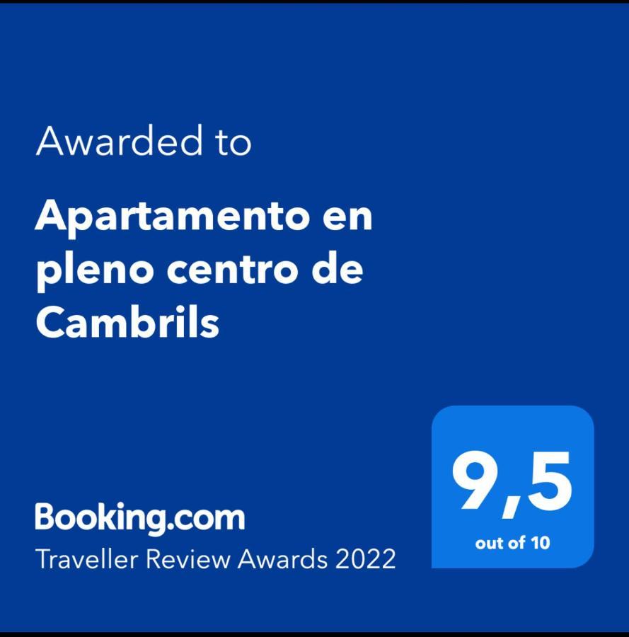 Ferienwohnung Apartamento En Pleno Centro De Cambrils Exterior foto